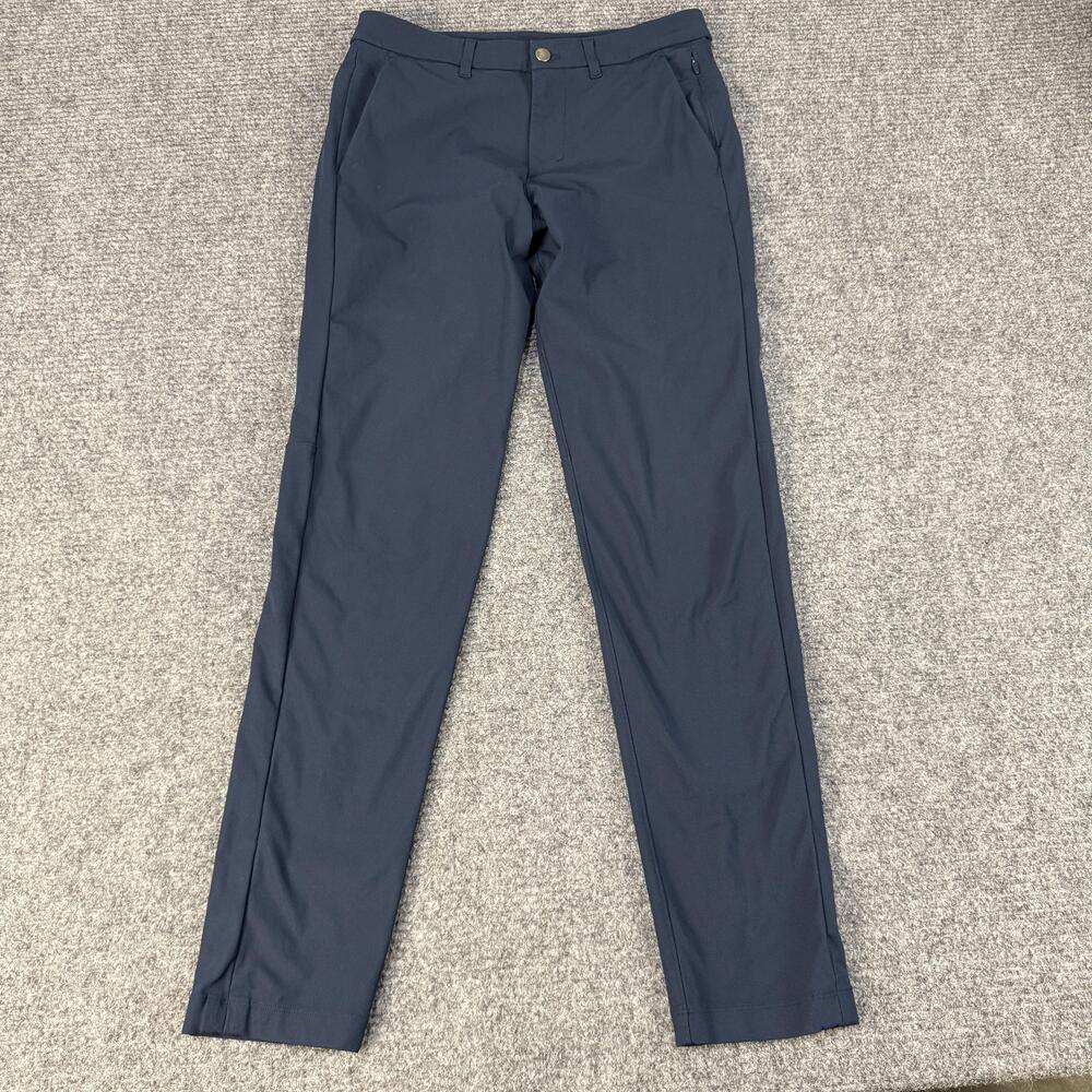 Lululemon Pants Mens 30 Navy Blue Commission Pant Warpstreme Chino Golf 30x31